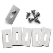 Husqvarna Automower Endurance blades 6 pack in retail packaging, genuine replacement robotic mower blades with screws included