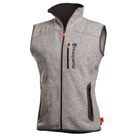 Husqvarna Womens Xplorer Fleece Vest Steel Grey Extra Small