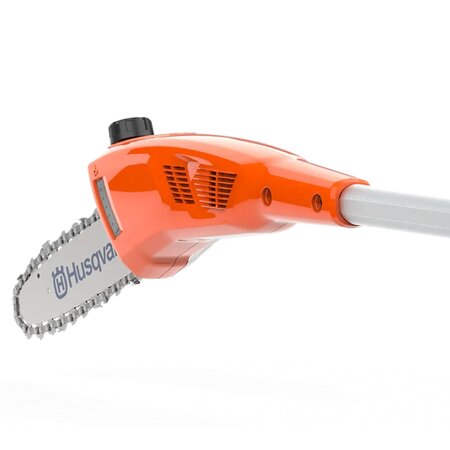 Close-up of the Husqvarna PK4 Pole Saw Attachment