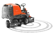 Husqvarna RC 320Ts AWD Ride-on Lawnmower Collector - Unit Only (Deck Options available) - image 4