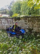 Iseki SRA800 2wd Ride-on Brushcutter - image 2