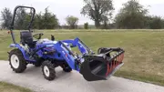 Iseki TM3267HST Diesel Compact Tractor With Loader and Multi-Use Bucket (Ex Demo) - image 2