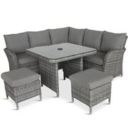 LeisureGrow - Monaco Stone Compact Dining Modular MST Set6 - image 2
