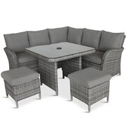 LeisureGrow - Monaco Stone Compact Dining Modular MST Set6 - image 1