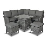 LeisureGrow - Monaco Stone Compact Dining Modular with Adjustable Table - MSTO/SET9 - image 1