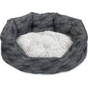 Petface Feather Oval Bed Small