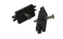 Plastic Composite Decking Clip with Screw Pack of 10 - image 1