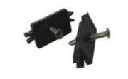 Plastic Composite Decking Clip with Screw Pack of 10 - image 1