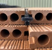Plastic Composite Decking Clip with Screw Pack of 10 - image 3