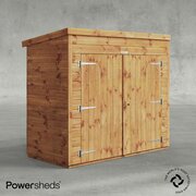 Powersheds 6 X 3 Power Pent Bike Shed (63PPB)