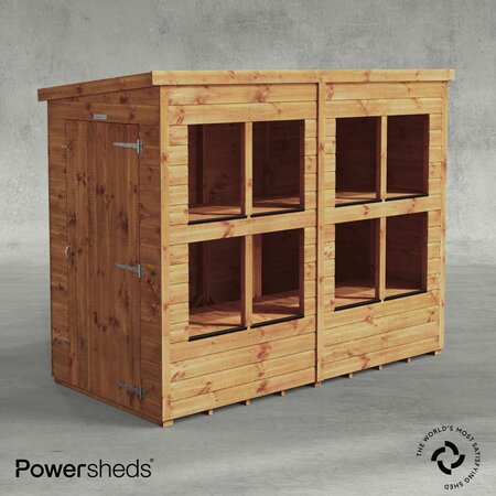 Powersheds 8 X 4 Potting Shed Pent (84PPPS)