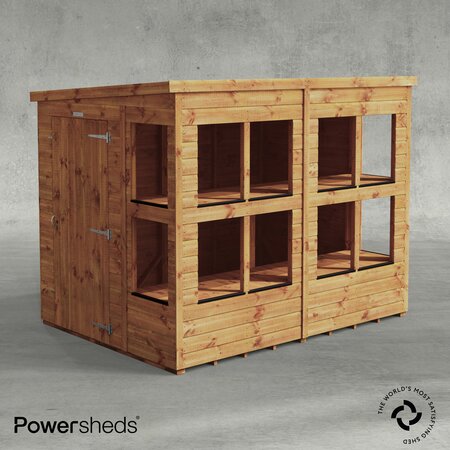 Powersheds 8 X 6 Potting Shed Pent (86PPPS)