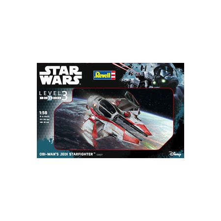 Revell Star Wars Obi-Wan's Jedi Starfighter 1:58 Scale