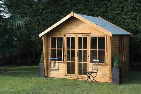 Shedlands Alpine Wing Cabin 10x10 Summerhouse - image 1