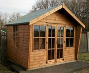 Shedlands Alpine Wing Cabin 10x10 Summerhouse - image 2