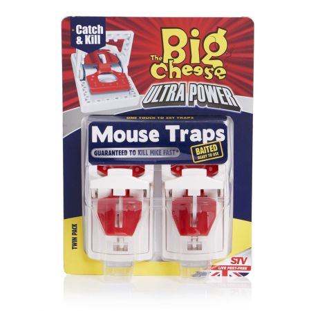 STV Big Cheese Ultra Power Mouse Trap 2 Pack