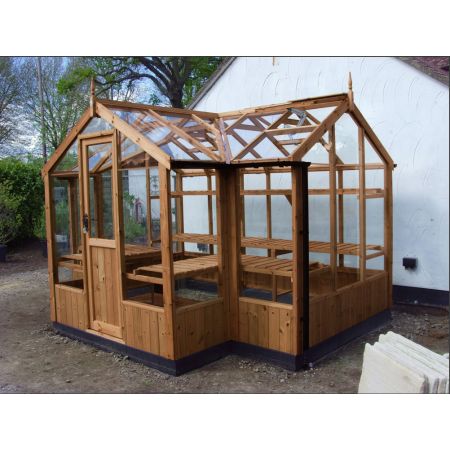 Swallow CYGNET ThermoWood Greenhouse 2035x3490 or 6'8 x 11'5 "T-shaped" - image 1