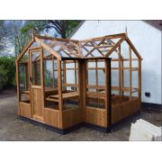Swallow CYGNET ThermoWood Greenhouse 2035x4810 or 6'8 x 15'9 "T-shaped"