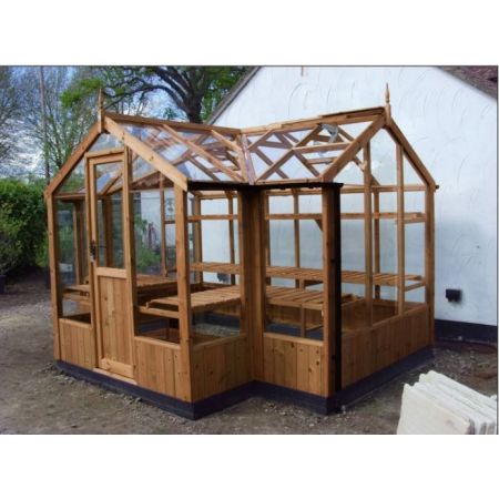 Swallow CYGNET ThermoWood Greenhouse 2035x6070 or 6'8 x 19'11 "T-shaped" - image 1