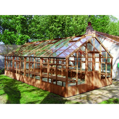Swallow FALCON OILED Greenhouse 3900x11520 or 13'1 x 37'9 Double Doors