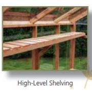 Swallow Kingfisher or Raven 4'3 Extra Oiled High Level Shelf