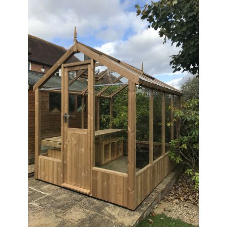 Swallow KINGFISHER ThermoWood Greenhouse 2035x1290 or 6'8 x 4'3 - image 1