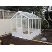 Swallow KINGFISHER ThermoWood Greenhouse 2035x1290 or 6'8 x 4'3 PAINTED