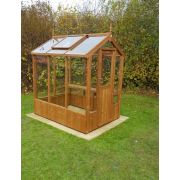 Swallow LARK ThermoWood OILED Greenhouse 1400x1920 or 4'7 x 6'4