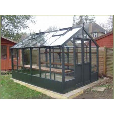 Swallow RAVEN PAINTED Greenhouse 2660 x 2550 or 8'9 x 8'4 Double Doors - image 1