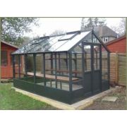 Swallow RAVEN PAINTED Greenhouse 2660 x 2550 or 8'9 x 8'4 Double Doors - image 1