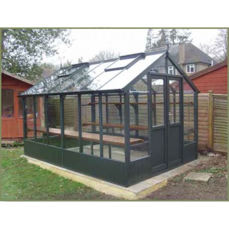Swallow RAVEN PAINTED Greenhouse 2660 x 1920 or 8'9 x 6'4 Double Doors