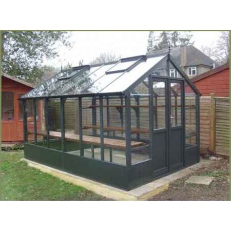 Swallow RAVEN PAINTED Greenhouse 2660 x 2550 or 8'9 x 8'4 Double Doors