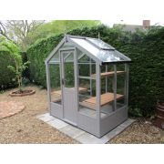 Swallow ROBIN ThermoWood PAINTED Greenhouse 1720x1290 or 5'8 x 4'3