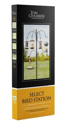 Bird feeders and food not included