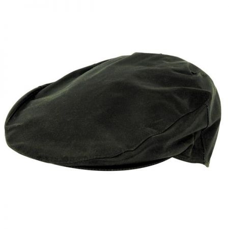 Waxed cap dark olive XL