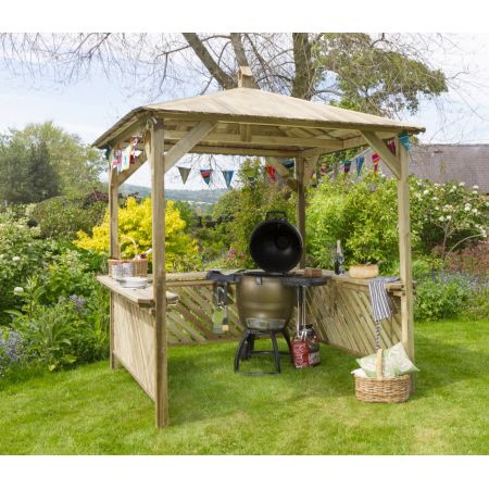 Zest 4 Leisure Broxton BBQ Shelter (Gazebo) 00037