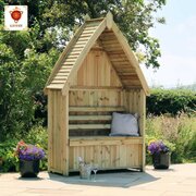 Zest 4 Cheltenham Garden Arbour with Storage Box
