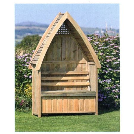 Zest 4 Leisure - Cheltenham Arbour with Storage Box 46435