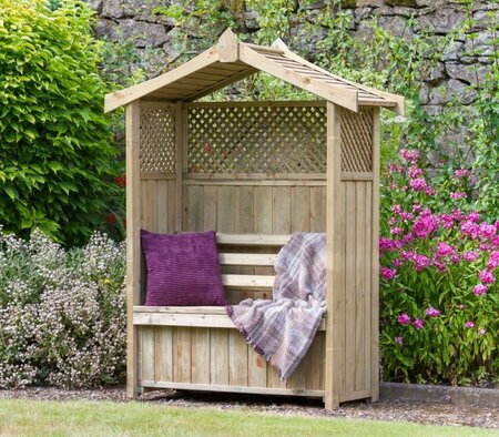 Zest 4 Leisure - Dorset Arbour with Storage Box 25374