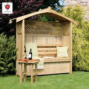 Hampshire Arbour with Storage Box full image