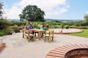 Zest 4 Leisure Philippa table, 2 bench and & 2 chair set 46504 - image 2