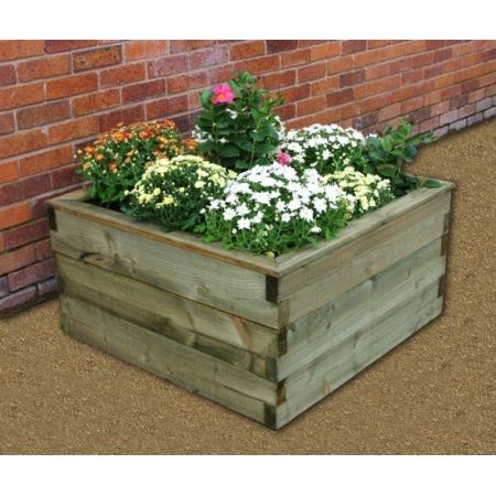 Zest 4 Leisure - Sleeper Raised Bed - 00607-- 0.9 x 0.9 x 0.45M